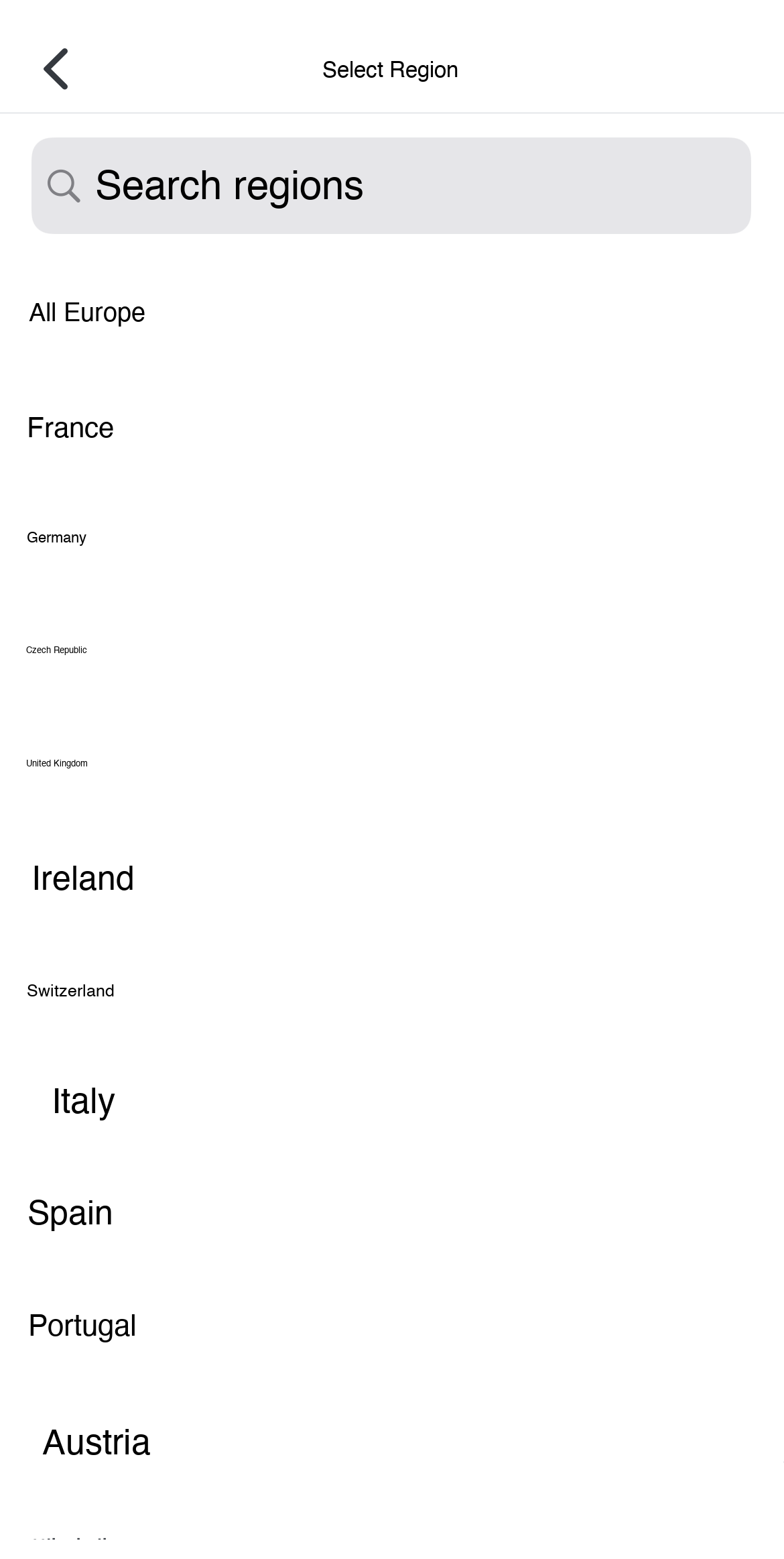 Step 1 - Writing posts - Select region 2